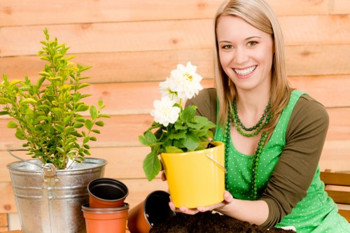 Charity reuse of garden items and tools